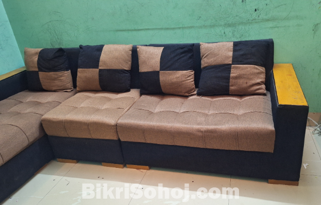 L shape sofa